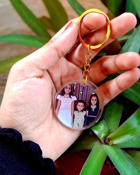 Customised Photo keychain❤️✨ DM for orders @crafting_with_zana #resincrafting#resinmolds#resinkeychains#keychaincustom#resinartwork#resinphotokeychain#customization#ordernow#trendingsong#trendingaudio#newpost#malayaleemodel#malappuram#karnataka#tamiltrending#keychainsforsale Social Media Tiktok, Customized Keychain, Resin Coaster, Photo Keychain, Butterfly Shape, Custom Keychain, Make Your Mark, Daily Essentials, Text Color