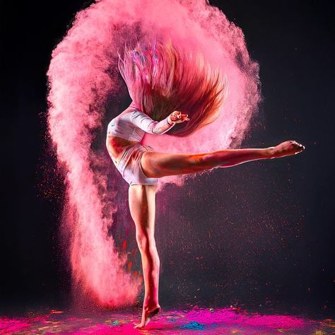 Jon Raffoul Dance Photography | When you take redhead to a whole new level! 👩🏻‍🦰 The first picture from my shoot with @dance_with_isla and WOW what a superstar! Isla,... | Instagram Chalk Dance Photography, Holi Shoot, Powder Photography, Holi Colours, Chalk Photos, Dance Photoshoot, Holi Powder, Holi Colors, Going Places