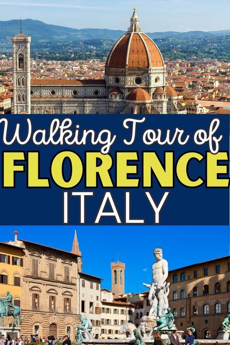 Walking Tour Florence Italy, Florence Walking Tour Map, European Birthday, Florence In A Day, One Day In Florence, 3 Days In Rome, Italy Trip Planning, Beautiful Sculptures, Florence Italy Travel