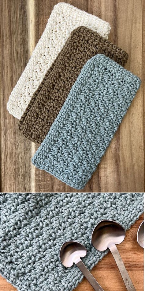 Fast And Easy Colorful Crochet Dishcloths – 1001 Patterns Easy Crochet Potholders Free Pattern, Easy Crochet Dishcloth, Crochet Daisy Granny Square, Crocheted Dishcloths, Crochet Bathroom, Crochet Dish Cloth Free Pattern, Crochet Washcloths, Daisy Granny Square, Dishcloth Patterns Free