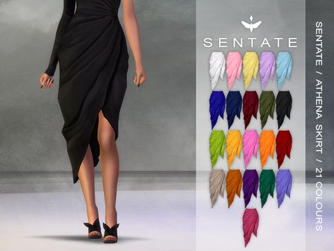 Athena Skirt | Sentate on Patreon Mods The Sims 4, Ts4 Clothes, Sims 4 Body Mods, Sims 4 Expansions, Sims 4 Mm Cc, Alpha Cc, Sims Clothes, Sims 4 Dresses, New Mods