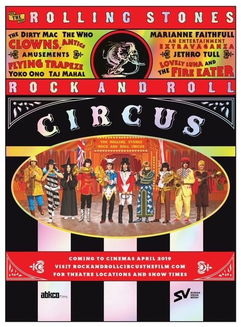 Rock N Roll Circus, Rock And Roll Circus, Nicky Hopkins, Mitch Mitchell, Bill Wyman, Marianne Faithfull, Jimi Hendrix Experience, Charlie Watts, Jethro Tull