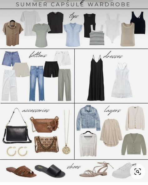 Capsules Wardrobe, Clothes Basics, Realistic Fashion, Capsule Dressing, Capsule Wardrobe Casual, Packing Ideas, Capsule Wardrobe Outfits, Wardrobe Capsule, Travel Capsule