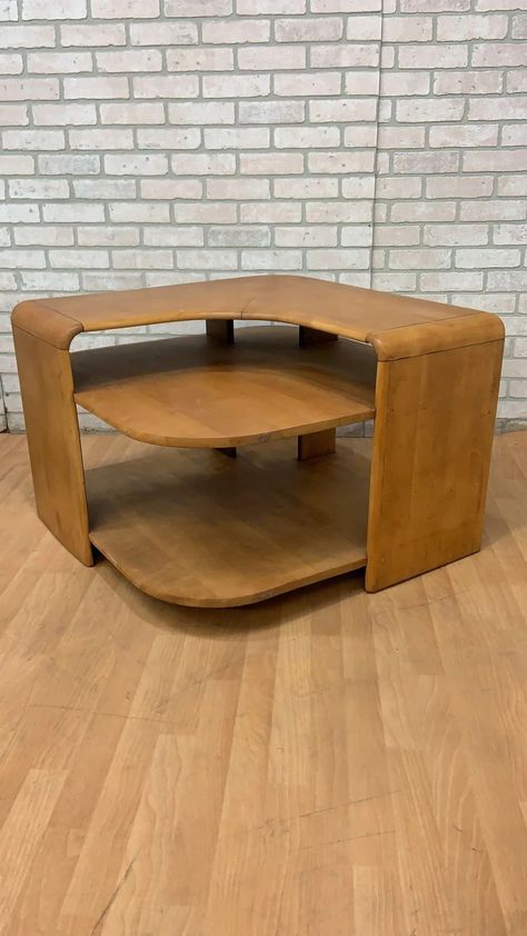 This End Tables item by VintageGrindHouse has 93 favorites from Etsy shoppers. Ships from Chicago, IL. Listed on Jul 22, 2024 Mid Century Modern Corner Tv Stand, Heywood Wakefield Furniture, Retro Side Table, Mid Century Modern Wall Decor, Heywood Wakefield, Mcm Furniture, Corner Table, Wakefield, Dream Decor