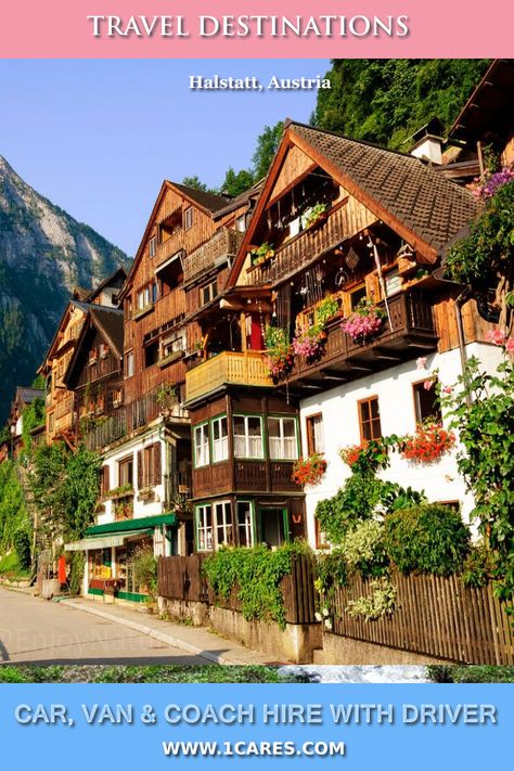 Austrian House, Austrian Architecture, Chauffeur Service, Places In Europe, Fantasy House, Minivan, Western Europe, Car Hire, Rent A Car