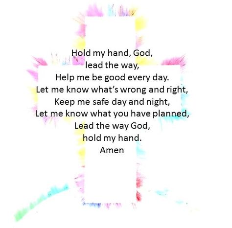 A small prayer I thought would be great for children to say every day! Kids Prayer, Back To School Kids, School Kids, Be Great, A Small, The Way, Every Day, Let Me