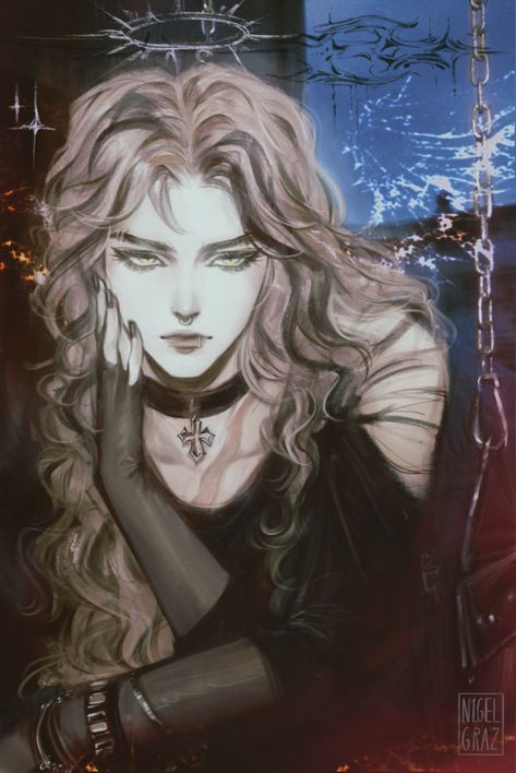 Castlevania Wallpaper, My Artstyle, Long Blonde, Arte Fantasy, المملكة العربية السعودية, Ethereal Art, Long Blonde Hair, Female Character Design, Oc Ideas