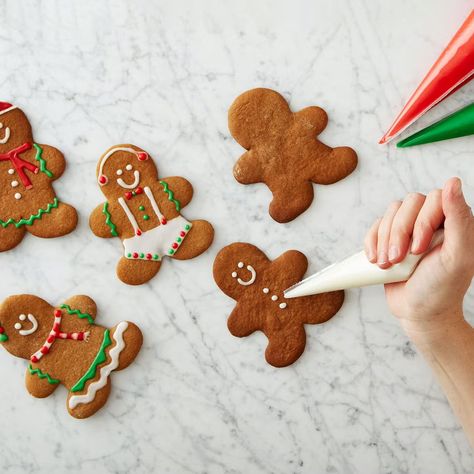 Gluten Free Gingerbread House, Nyc Cookies, Holiday Gingerbread Cookies, Cookie Kits, Cookie Decorating Kit, Cookie Decorating Kits, Gluten Free Gingerbread, Gingerbread People, Gingerbread Diy