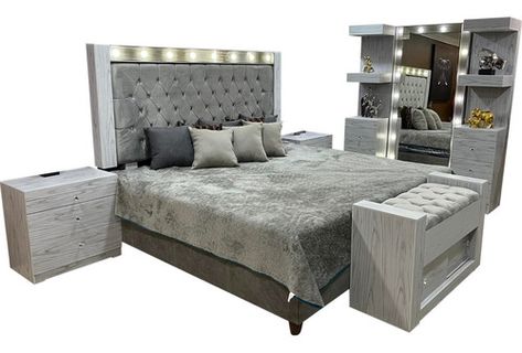 Camas King Size Modernas, Recamaras King Size, Cama King Size, Cama King, Dream Room, King Size, Aura, Mirror, Quick Saves