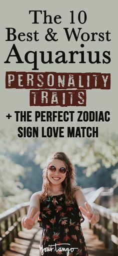 The best and worst Aquarius traits! Aquarius Personality Traits, Zodiac Signs Love Matches, Astrology Dates, Aquarius Personality, Horoscope Compatibility, Aquarius Traits, Aquarius Truths, Aquarius Love, The Aquarius