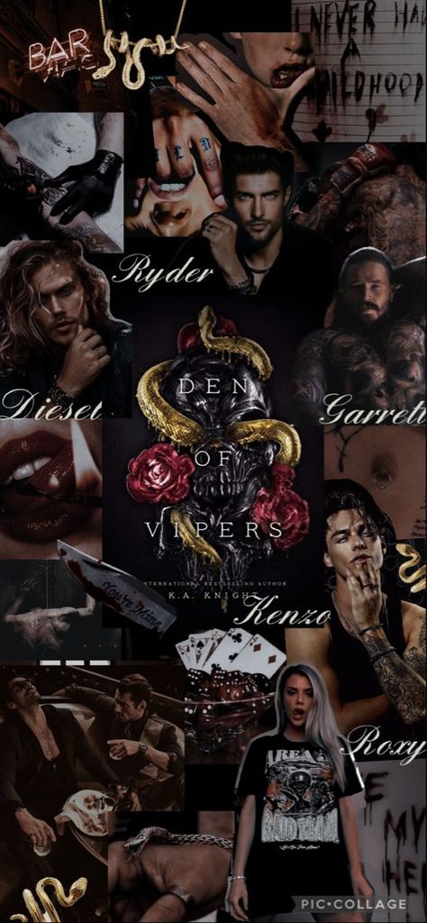 Roxy Den Of Vipers Fanart, Den Of Vipers Ryder, Ryder Den Of Vipers, Den Of Vipers Kenzo, Den Of Vipers Aesthetic Wallpaper, Den Of Vipers Tattoo Ideas, Diesel Den Of Vipers, Den Of Vipers Wallpaper, Den Of Vipers Spicy Pages