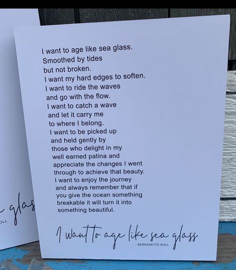 Wellfleet Marine Retail Store on Instagram: “Our favorite Seaglass poem hands down… come sea these prints in store or online at wellfleetmarine.com.. #agelikesesglass #seaglassprint…” Sea Glass Secrets Poem, Seaglass Poem, Arts Ideas, Board Quotes, Expressive Art, Always Remember, Retail Store, Sea Glass, Letter Board