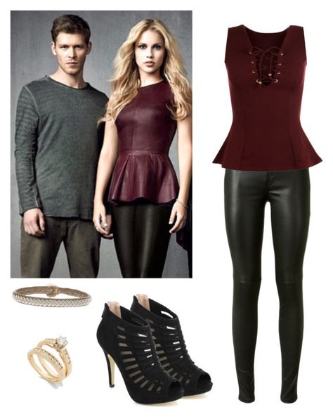 "Rebekah Mikaelson - The Originals / tvd / The Vampire Diaries" by shadyannon ❤ liked on Polyvore featuring moda, Pinky, Hanna Wallmark, Yves Saint Laurent e WearAll Rebekah Mikaelson Outfits, Vampire Diaries Outfits, Rebekah Mikaelson, Movie Inspired Outfits, Character Inspired Outfits, Tv Show Outfits, Fandom Outfits, Casual School Outfits, Swag Outfits For Girls