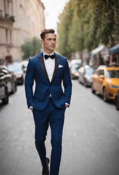 Pant Suit Prom, Blue Coat Pant, Suit Prom, Wedding Tuxedo, Blue Coat, Tuxedo Wedding, Blue Trousers, Pant Suit, Blue Coats