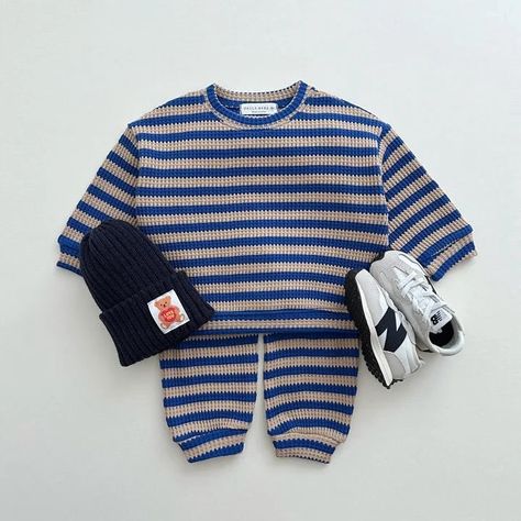 Baby 2024, Autumn Pattern, Retro Stripes, Boys Set, Whats App, Jogger Set, Baby Romper, Girls Shopping, Season Spring