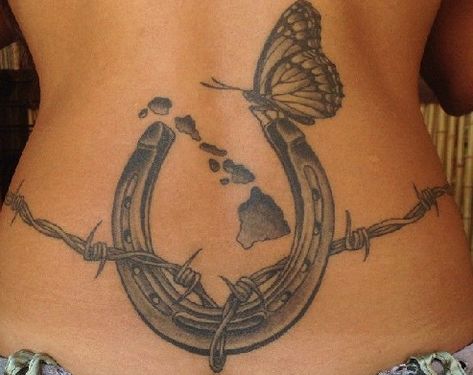 Top 9 Striking Barbed Wire Tattoo Designs Land Tattoos, Barbed Wire Tattoo, Wire Tattoo, Wörter Tattoos, Barbed Wire Tattoos, Horse Shoe Tattoo, Horse Tattoo Design, Cowgirl Tattoos, Tattoos Meaning