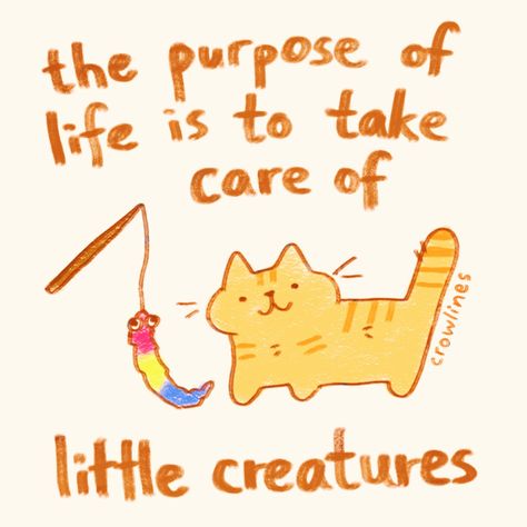 Motivation Quotes Funny, Quotes About Cats, Little Creatures, Online Comics, Live Now, Cat Quotes, Happy Words, Pretty Words, Make Me Happy