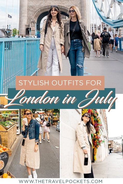 London Tourist Outfit Summer, London Dressing Style Women, London Outfit August, London June Outfit Ideas, Outfits For London In August, What To Wear In London In August, London August Outfit, London June Outfit, London Street Style Summer 2024