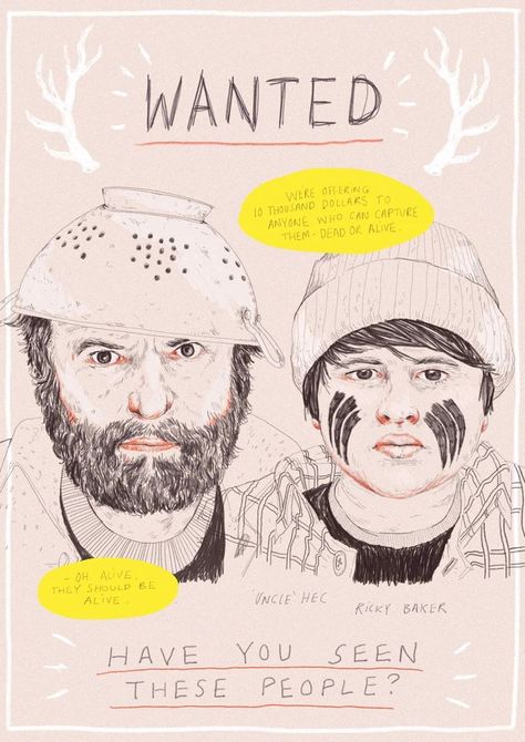 Ricky Baker, Wes Anderson Movies Posters, Hunt For The Wilderpeople, Creative Brief, Wes Anderson Movies, Wanted Poster, Film Poster Design, Taika Waititi, Teaching Inspiration