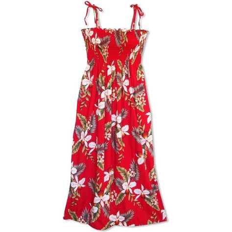 Volcanic Red Maxi Hawaiian Dress ($49) ❤ liked on Polyvore featuring dresses, hawaiian maxi dress, beach maxi dress, red hawaiian dress, beachy dresses and hawaiian print dresses Dresses Flowers, Pretty Maxi Dress, Aloha Dress, Hawaiian Maxi Dress, Beachy Dresses, Island Dress, Red Maxi, Tropical Dress, Hawaiian Outfit