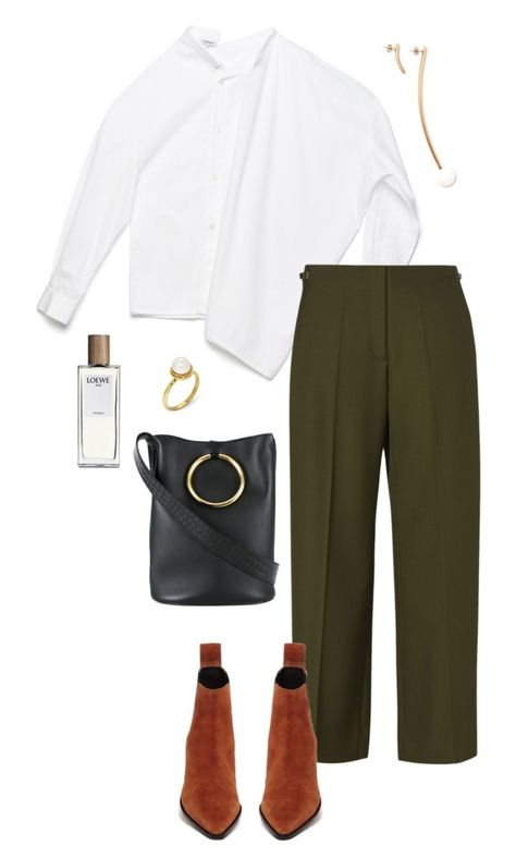 "OOTD" by tamo-kipshidze ❤ liked on Polyvore featuring STELLA McCARTNEY, Maison Margiela, Loewe, Arosha Luigi Taglia, outfit, love, this and ootd How To Style Rain Boots, Rainy Day Office Outfit, Loewe Outfit, Rainy Day Outfit Winter, Rainy Day Outfit For Work Office, Cold Rainy Day Outfit, Rainboots Outfit, Rainy Day Outfit For School, Fall Office Outfits