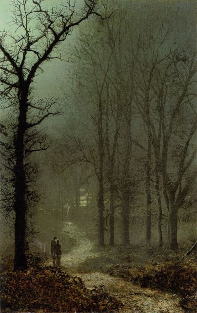 ART & ARTISTS: John Atkinson Grimshaw John Atkinson Grimshaw, Atkinson Grimshaw, Mystic Garden, Istoria Artei, Have Inspiration, Wow Art, The Fog, The Darkness, Cthulhu