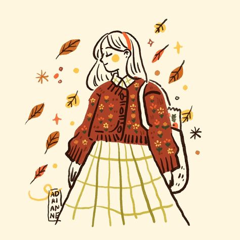 Going for a dream-cardigan for this #Sweetemberdays24 prompt. Cute cardigans with patterns are the best. They are cozy and keep you warm... I've been loving seeing everyone's entries, tag me so I can be sure I don't miss it! ❤️ Swipe to see the full prompt list and the talented hosts that are doing this challenge. If you are looking to do create a series of illustrations, for your folio, improving your craft or just meeting new people- this challenge is for you. Can't wait to see what you h... Outfit Illustration, Prompt List, Cute Cardigans, Meeting New People, New People, Cozy Sweaters, Fall Outfit, Art Inspo, Cardigans