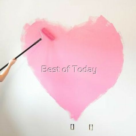 Heart Ideas, Heart Painting, Big Heart, Heart On, A Heart, Top Artists, The Wall, Phone Cases, Wall