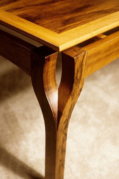 Fine Woodworking - Table Detail 1 Table Detail, Woodworking Projects Furniture, Woodworking Furniture Plans, Wood Joints, Woodworking Classes, Woodworking Joints, Woodworking Table, Woodworking Plans Diy, Woodworking Projects That Sell