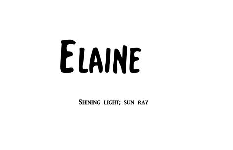 Elaine Elaine Name Meaning, Elaine Meaning, Elaine Aesthetic, Elaine Name, Collage Prints, Baby Milestones Pictures, Girls Names, Milestone Pictures, Small Fry