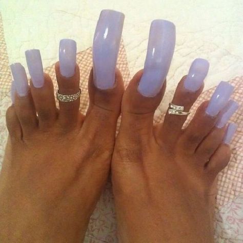 Long Toenails, Acrylic Toes, Acrylic Toe Nails, Cute Toe Nails, Purple Nail, Blue Nail, Bridal Nails, Nail Designs Spring, Short Acrylic Nails