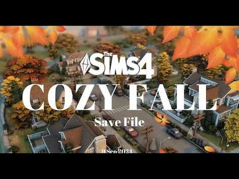 Cozy Fall Save File | The Sims 4 Willow Creek NOCC Save File - YouTube Sims 4 Willow Creek, Sims 4 Save File, Fall Furniture, Save File, Willow Creek, Sims 4 Cc Furniture, My Dear Friend, Room Ideas Bedroom, The Sims 4