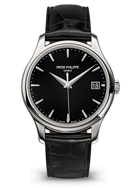 Patek Philippe | Calatrava Automatic Date Black Dial Watch 5227G-010 Patek Philippe Calatrava, Disney Watches, Gentlemans Club, Black Alligator, Patek Philippe Watches, Swiss Army Watches, Skeleton Watches, Tudor Black Bay, Patek Philippe Nautilus