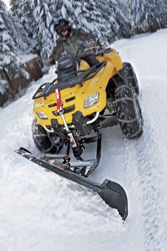 Atv Snow Plow, Quad Trailer, Atv Plow, Snow Blades, Snow Removal Equipment, Atv Attachments, Snow Equipment, Backyard Garage, Atv Winch