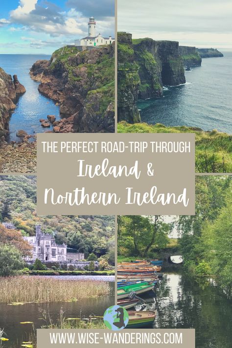 Ireland Itinerary 8 Days, 12 Day Ireland Itinerary, Ireland Road Trip Map, Uk Living Room Ideas, Uk Drip Outfits Girl, Festival Outfit Uk, Uk Festival Outfit, Northern Ireland Itinerary, Uk Drip Outfits