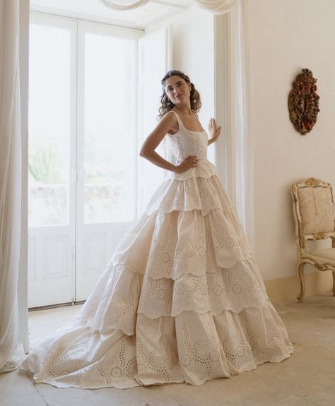 Vogue Weddings, Gown Ideas, Bridal Atelier, Vogue Wedding, Luisa Beccaria, Dream Wedding Ideas Dresses, Future Wedding Plans, Bride Wear, Dream Wedding Dresses