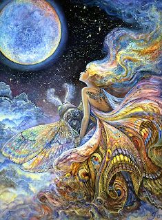 Tarot, Potions, and Psychedelic Magick Spells: Josephine Wall, y u b sew perfuckt, u b stealin allda perfexts frm everbuddy ulse Josephine Wall, Fly Me To The Moon, Magick Spells, To The Moon, Limited Edition Prints, The Moon, Limited Edition, Moon, Wall