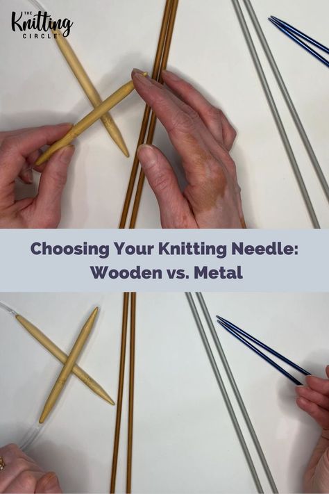 Knitted Throw Patterns, Knitting Circle, Wooden Knitting Needles, Bamboo Knitting Needles, Beginner Knitting, Knitting Stitches Tutorial, Knitting Basics, Creative Knitting, Knitting Tutorials