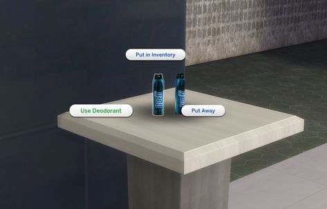 FUNCTIONAL CAN OF DEODORANT | WICKED PIXXEL on Patreon Sims 4 Cc Deodorant, Sims 4 Hygiene Mod, The Sims 4 Pc, Up Animation, Sims 4 Game, Sims 4 Clothing, Sims 4 Mods, Sims 2, Sims Cc