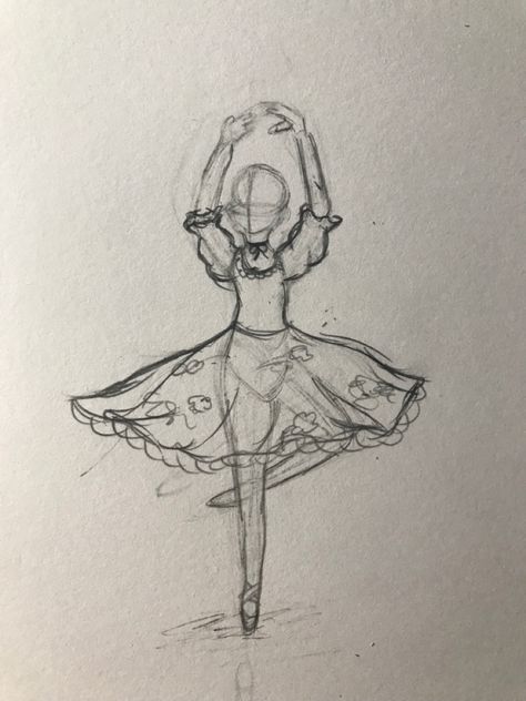 #artbymimi #art #sketch #ballet #ballerina #balletcore #smallartist Ballerina Sketch Easy, Ballet Drawing Poses, Dancing Girly Art, Dance Drawings, Dance Reference, Ballerina Sketch, Ballet Drawings, Ballerina Drawing, Doll Drawing