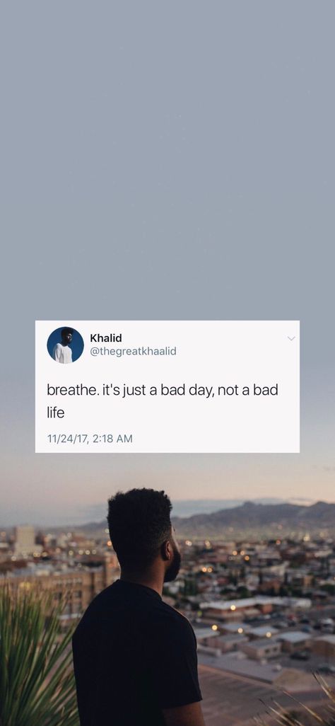 Twitter Aesthetic Quotes, Quotes Aesthetic Twitter, Khalid Wallpaper, Khalid Aesthetic, Khalid Quotes, 트위터 헤더, Quotes Twitter, Twitter Header Photos, Bad Life