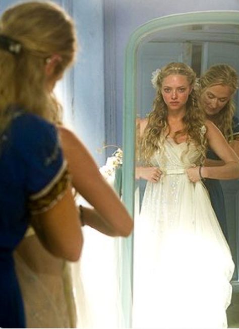 Mamma Mia Wedding Dress, Mamma Mia Wedding, Donna Sheridan, I Love Cinema, Mama Mia, Mia 3, Amanda Seyfried, Meryl Streep, Dancing Queen