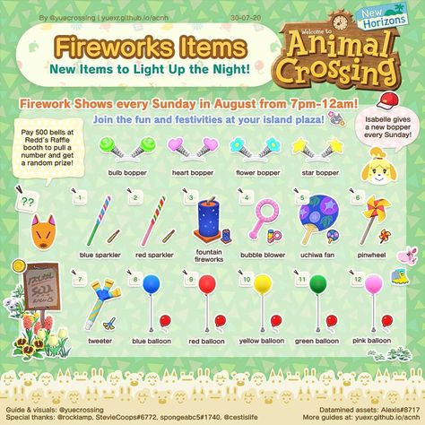 Animal Crossing Fireworks, Fireworks Design, Animal Crossing Memes, Animal Crossing Guide, Animal Crossing Qr Codes Clothes, Qr Codes Animal Crossing, Animal Crossing Characters, Animal Crossing Pocket Camp, Fireworks Show