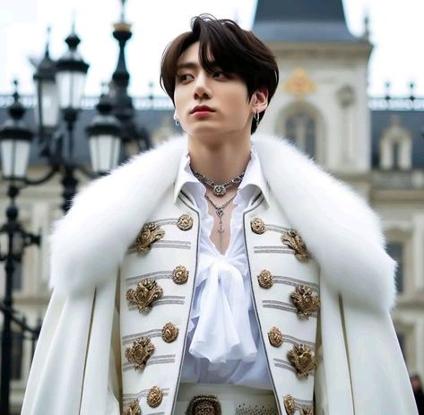 Jungkook As King, Foto Best Friend, Jungkook Selca, Bts Vkook, Princess Ball Gowns, Jeon Jungkook Photoshoot, Jungkook Abs, Bts Playlist, Bts Funny Videos