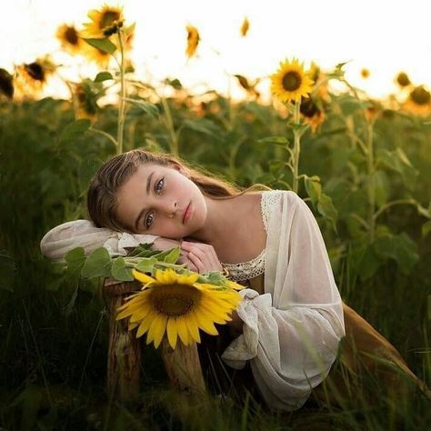 Creative Sunflower Photography, Sunflower Pictures Photography, Sunflower Field Photography, Sunflower Field Pictures, Picnic Photo Shoot, Senior Photoshoot Poses, Sunflower Photography, Senior Photography Poses, Senior Portrait Poses