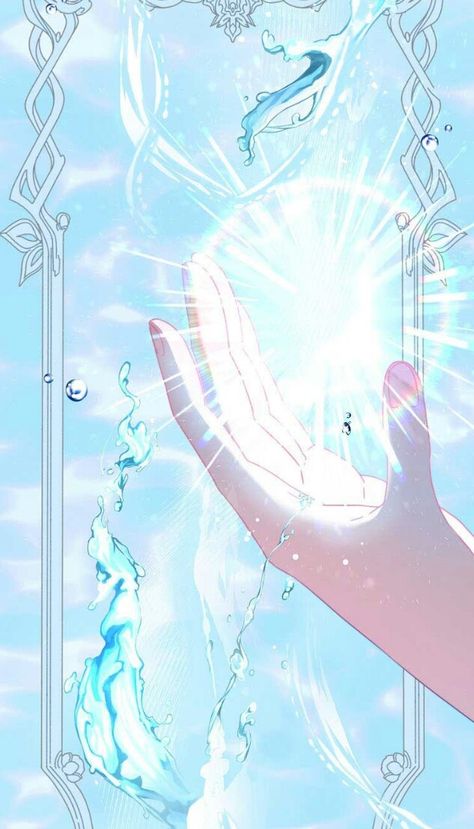 Your Ultimate Love Rival, Water Magic, Magical Girl Aesthetic, Anime Magic, Anime Siblings, Anime Hands, Super Powers Art, Queen Anime, Fantasy Props