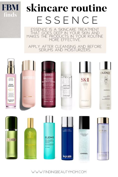 what is essence, the best essence, elemis, Korean skincare, skincare routine, anti-aging skincare, k-skincare, how to use essence, chanel skincare, la mer skincare, la prarie skincare Essence Vs Serum, Vegan Skincare Routine, Chanel Skincare, Tighten Facial Skin, Hydrating Essence, Holistic Beauty, Vegan Skincare, Anti Aging Serum, Facial Serum