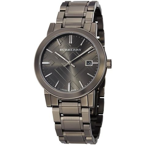 Burberry Men's BU9007 Gunmetal PVD Stainless Steel Watch,  Awesome gunmetal grey look you don't find on many watches.  A classy look you can wear anywhere you want to stand out from the crowd! Burberry Watch, Grey Watch, Watch Review, Gunmetal Grey, Burberry Men, Steel Watch, Stainless Steel Watch, Wristwatch Men, Wrist Watches