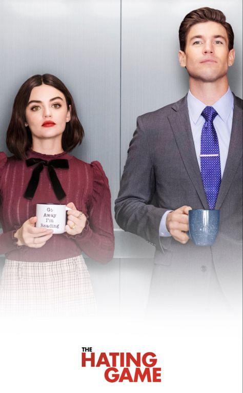 the hating game movie starring lucy hale and austin stowell 🍓 The Hating Game Poster, Lucy Hutton Outfits The Hating Game, Lucy Hale Hating Game, Lucy Hale And Austin Stowell, Austin Stowell The Hating Game, Lucy Hale The Hating Game, Josh And Lucy, Hating Game Movie, The Hating Game Movie