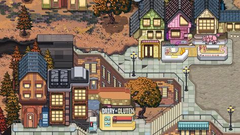 Pixel Architect on Twitter: "First look at the market/town square map for Chef RPG. It's a place to trade ingredients, and meet the townsfolk! #pixelart #gamedev #RPG #indiegame https://t.co/uRXZFXvf4L" / Twitter Pokemon Rpg, Adventure Rpg, Town Map, Pixel Art Games, Pixel Games, 8 Bits, Rpg Maker, Pixel Art Design, Town Square